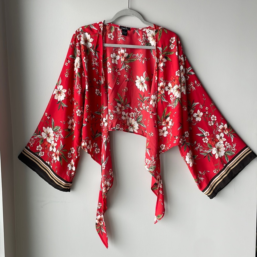 Floral Tie Top